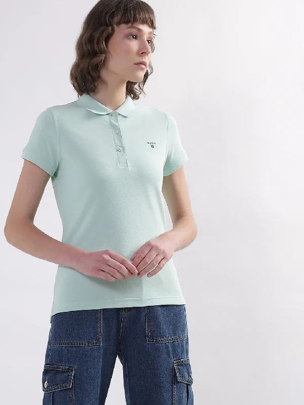 Gant Green Regular Fit Polo T-Shirt