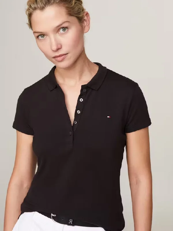 Tommy Hilfiger - Heritage Slim Fit Polo - Black