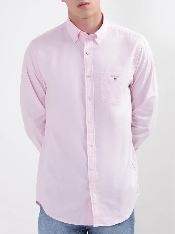 Gant Pink Oxford Regular Fit Shirt